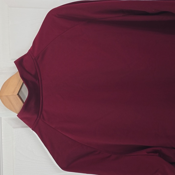 NWT Adidas Women's Burgundy Track Jacket PrimeGreen Full Zip Size 3X - Picture 7 of 16